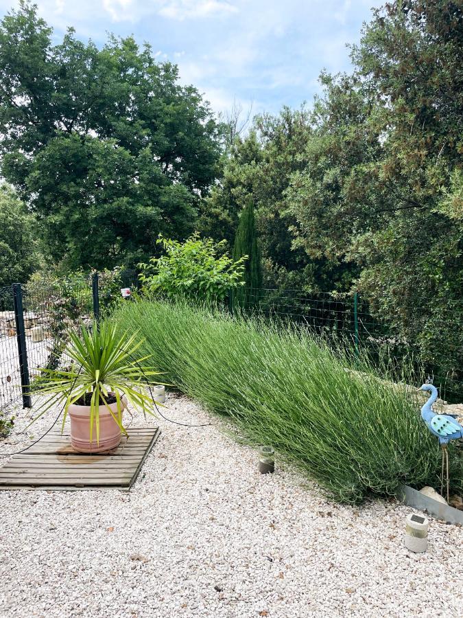 Chez Amali - Stielvolle Ferienwohnung In Der Provence Mit Terrasse 布里尼奥勒 外观 照片
